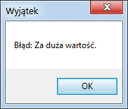 Visual Basic.NET Function kwadrat(byval arg As Integer) As Integer Dim maxarg As Integer = Math. Sqrt( Integer.