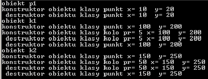 104 5. Dziedziczenie i hierarchia klas 16 getch () ; return 0; 18 Przykładowy program pokazany na wydrukach 5.6 5.10 składa się z 5 plików, jego schemat fizyczny pokazano na rysunku.