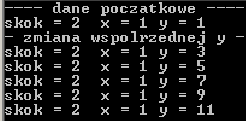 3.7. Funkcje składowe const 55 getch () ; 40 return 0; Program zadziała poprawnie, gdy wykorzystane zostaną inicjatory do zainicjowania stałej danej składowej skok klasy Punkt.