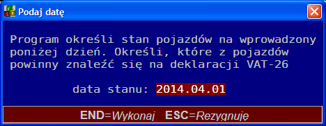 S t r o n a 17 Sprzedaż samochodu. Ze sprzedażą samochodu może się wiązać dokument korekty z art.90b. Samochód sprzedany nie będzie dostępny dla dokumentów wprowadzanych po dacie sprzedaży.