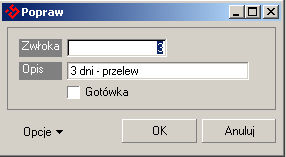 Opis pól Nazwa pola Symbol Nazwa Procent Kod dla drukarki fiskalnej Stawka podstawowa Umowny symbol stawki VAT. Nazwa stawki VAT. Wartość procentowa stawki VAT.