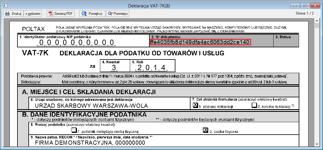 Zmiany jakościowe i ergonomiczne Rozbudowana lista kolumn w oknach kartotek We wszystkich oknach kartotek została dodana nowa funkcja pozwalająca użytkownikowi na dostosowanie do własnych potrzeb