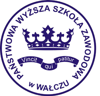 PAŃSTWOWA WYŻSZA SZKOŁA ZAWODOWA W WAŁCZU Ul. Bydgoska 50 78-600 Wałcz t. 67 250 01 87 www.pwsz.