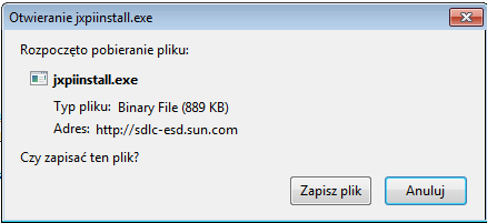 W tym miejscu należy ponownie kliknąć przycisk jak wyżej. W odpowiedzi zostanie wyświetlone okno.