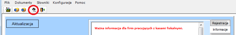 Zdefiniowana pozycja DOMYŚLNY ODBIORCA DETALICZNY została wprowadzona systemowo i jest wykorzystywana do paragonów. 6.