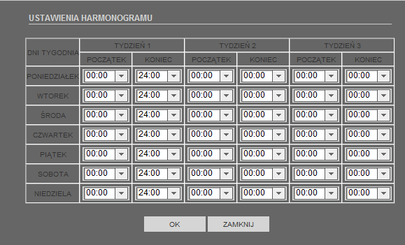 NVIP-1DN5000V/IR-1P Instrukcja obsługi wer.1.0 INTERFEJS WWW - PRACA Z KAMERĄ KAMERA - domyślny numer kamery to 1.