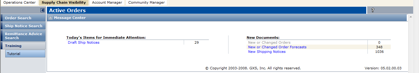 Invitation Zaproszenia Invitation Zaproszenia Order Life Cycle Visibility Zamówienia Order Life Cycle Visibility Zamówienia New Nowe Total Razem Last Received Ostatnio otrzymane Web Portal System