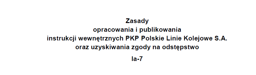 Tryb postępowania dla uzyskania odstępstw od