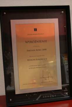 Współpraca z ZBP w Polsce maj-sierpień 2007: opracowanie wspólnej strategii popularyzacji biometrii w Polsce październik 2007: Hitachi zakłada Grupę ds.