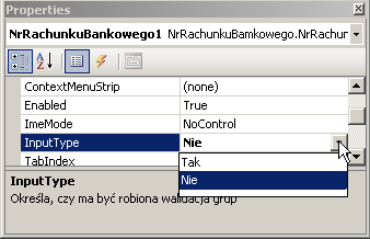 40 4.1.3. Testowanie utworzonego formantu Dla przetestowania utworzonego formantu numeru rachunku bankowego dodamy do projektu tego formantu nowy projekt.