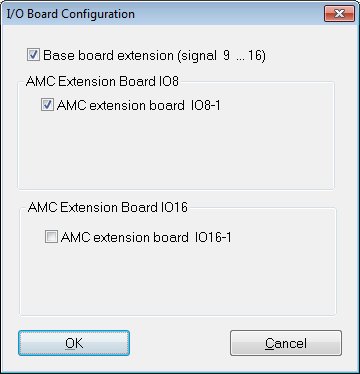 82 pl Sygnały Access Professional Zaznaczając jedno lub dwa pola, można dokonać następujących ustawień: AMC Main Board (Signals 9-16) (Płyta główna AMC (sygnały 9-16)) Tworzy moduł rozszerzeń Wiegand