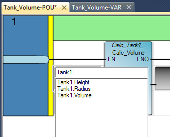 25. Wybierz UDFB Calc_Volume, i określ Instance jako Calc_Tank1_Volume. Kliknij OK. 26.