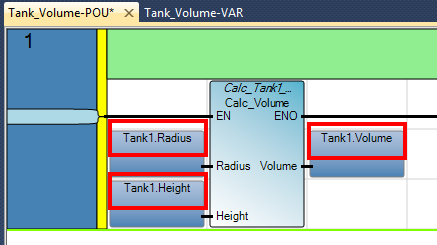 4. Wybierz UDFB Calc_Volume i jako Instance wprowadź Calc_Tank1_Volume. Kliknij OK. 5.