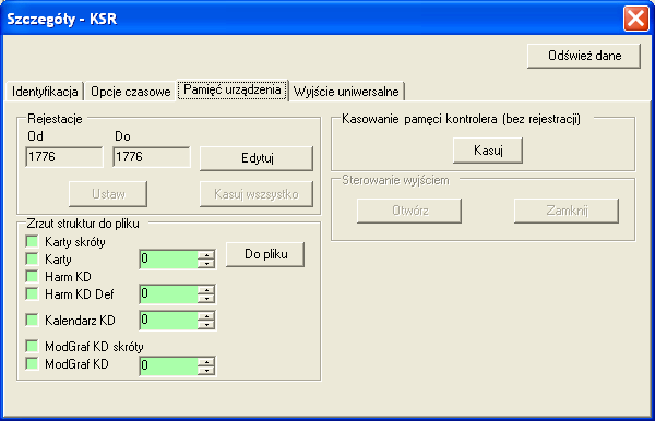 4. SR-Monitor SR-RegiTech - Instrukcja użytkownika Rys.