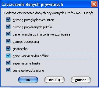 listy języków za pomocą przycisku Dodaj, a następnie za pomocą przycisku W górę ustawić Polski [pl] jako pierwszy element na liście, Wprowadzone zmiany należy zaakceptować przyciskiem OK.