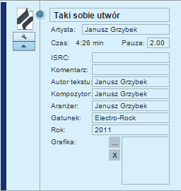 Meta-dane są używane przy publikwaniu Twjeg prjektu na dwlnym nśniku. Pwinieneś wypełnić te infrmacje, aby Twja prdukcja była dkładnie pisana, pdczas publikacji i dystrybucji.