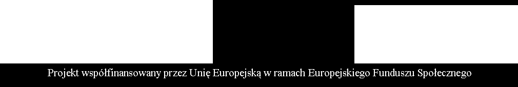 REGULAMIN UCZESTNICTWA W PROJEKCIE współfinansowanym przez Unię Europejską w ramach Europejskiego Funduszu Społecznego Dobry staż - lepszy START 1 POSTANOWIENIA OGÓLNE 1.