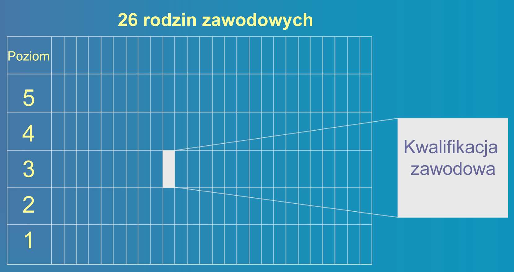 aktywności zawodowej. Jednostki kompetencji mają ten sam poziom, co kwalifikacja, w której się znajdują.