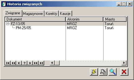 To ostatnie zawiera listę wszystkich dostępnych operacji, łącznie z opcjami edycji, takimi jak zaznaczanie na liście. W lewym dolnym rogu okna znajduje się przycisk z menu rozwijanym strzałką.