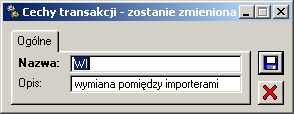 Okno ma wygląd jw. po wybraniu poziomej zakładki: SprzedaŜ. Parametry konfiguracji zgrupowane są na 6 pionowych zakładkach. 2.