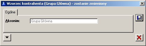 Ponadto po wyświetleniu okna: Kontrahenci, po zaznaczeniu w nim kontrahenta, na pasku narzędzi zostanie uaktywniony przycisk: [Konwersacja z kontrahentem].