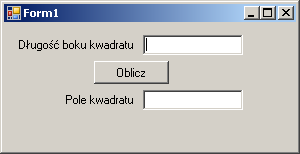 ZAGADNIENIA PODSTAWOWE { double pole, bok_kwadratu; cout<<"\nobliczanie pola kwadratu o zadanym boku "; bok_kwadratu = 1.