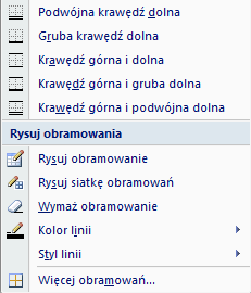 Rozdział I. Wprowadzenie 1.4. Formatowanie komórek Wprowadzone do komórek wartości mogą być formatowane narzędziami zakładki Narzędzia główne z grupy Czcionka.