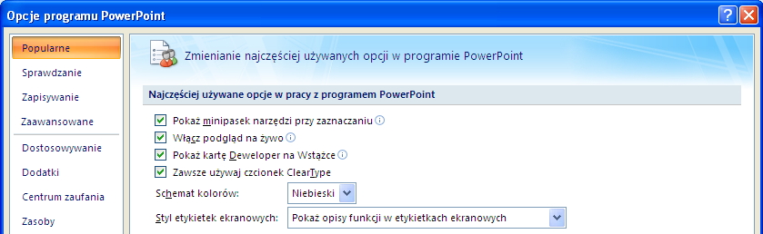 Strona 43 z 46 Należy pamiętać że w przeciwieństwie do innych aplikacji pakietu Office, w tym wydaniu zrezygnowano z tzw. rejestratora makr.