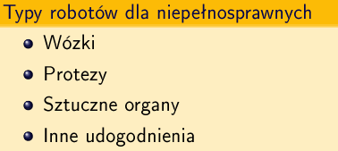 Roboty asystujące -