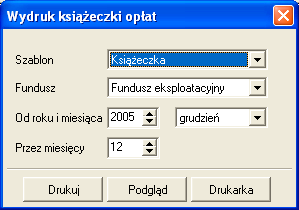 raportów o szczegółowości zbiorczej, gdzie drukują się pozycje w formie tabeli, moŝna włączyć opcję Nazwa właściciela, aby obok adresu obiektu pokazywała się równieŝ nazwa właściciela.