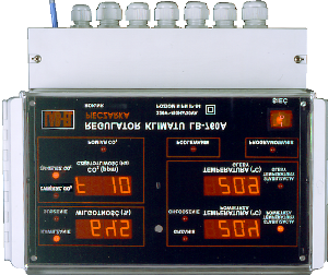 Wydanie: 04/2001 REGULATOR KLIMATU LB760/LB760A do hal uprawy pieczarek dla wersji oprogramowania regulatora (load) 5.