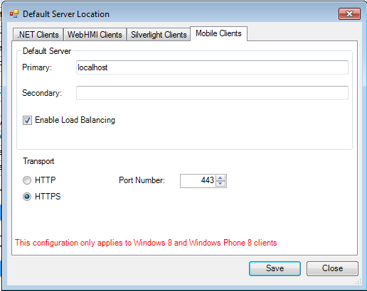 Ustawienia Sieci/Bezpieczeństa Network Setup Security Over Local Network- ICONICS