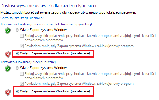 Kliknij przycisk "OK", aby zapisad zmiany. Wyłączenie zapory sieciowej w Windows XP Aby wyłączyd zaporę sieciową w Windows XP, postępuj zgodnie z poniższą instrukcją. 1.