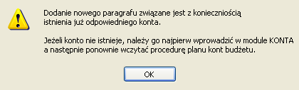 Plan budżetowy - dochody - możesz sprawdzić stan realizacji budżetu po stronie dochodowej, to znaczy zapisy na kontach po stronie MA.