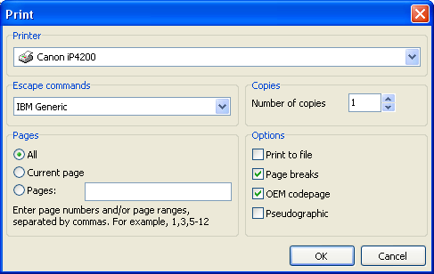 Dot-Matrix Reports 9.2 152 Dot-matrix reports printing To print a dot-matrix report in text mode (i.e. with maximum speed) it is required to put TfrxDotMatrixExport component on your project form from FastReport 3.