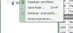 Edycja zaworu kreator, przyłącza 1. Możliwości edycji Możesz wybrać różne akcesoria i wykonania wlotu i wylotu zaworu bezpieczeństwa. Te możliwości są dostępne: 1.