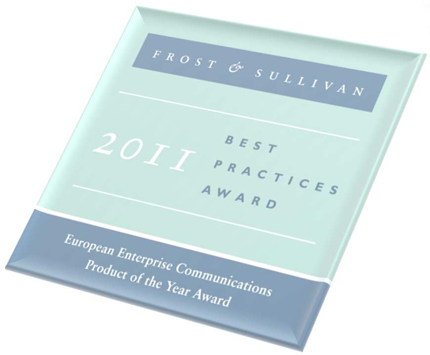 Uznanie dla rozwiązania Avaya IP Office Nagroda Produkt roku 2011 Frost & Sullivan Produkt Avaya IP Office został wyróżniony w 4 kategoriach: 1. Stosunek jakości do ceny 2.