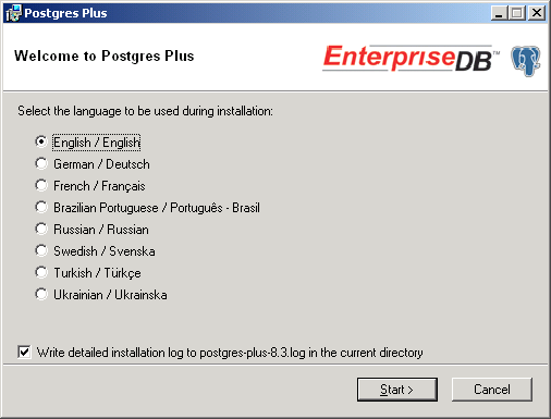 Postgres Plus Standard