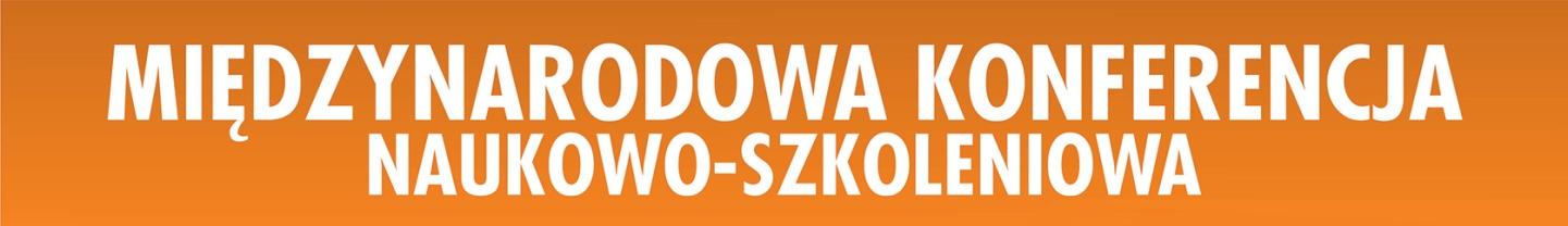 PROGRAM KONFERENCJI 4 listopada 204 r. (dzień I) 8:30-9:00 Rejestracja uczestników. 9:00-9:0 Uroczyste otwarcie konferencji i powitanie gości.