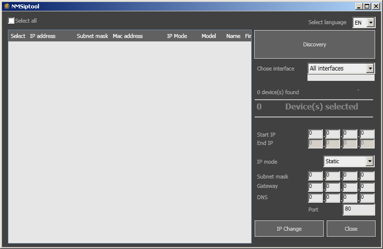 User s manual ver.1.0 START-UP AND INITIAL CAMERA CONFIGURATION 2.5. Initial configuration via the web browser The default network settings for NVIP-3DN 1P camera series are : 1. IP address= 192.168.