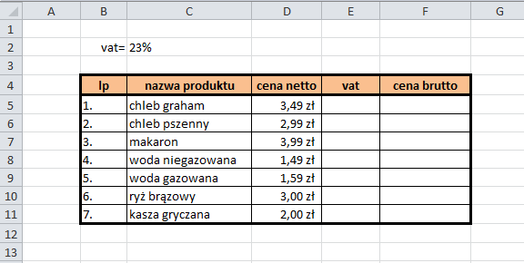 ulegają zmianie. Bezwzględne odwołanie do komórki nie ulega zmianie po skopiowaniu formuły lub funkcji do innych komórek.