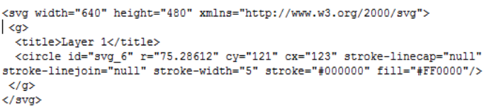 Oryginał koła, koło powiększone 200% i koło powiększone 400% w programie Inkscape (do obróbki wektorowej) Oryginał koła, koło powiększone 200% i koło powiększone 400% w programie Gimp (do obróbki