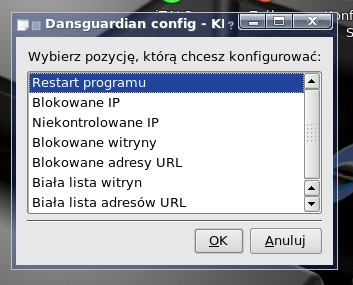 Ze skryptu konfigurującego usunięto możliwość całkowitego wyczyszczenia adresów, ponieważ skorzystanie z niej w pewnych warunkach mogło zniszczyć miesiącami tworzoną bazę adresów.