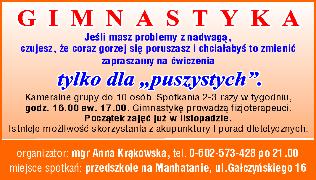 OSIEM KLAS Ten rok okazał się rekordowy jeśli chodzi o przyjęcia do Ogniska Muzycznego działającego przy MDK Prażakówka. Zapisało się 75 osób. Na pewno wpłynęły na to różne formy promocji ogniska.