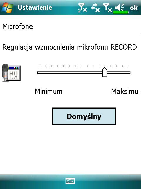 Mikrofon Profil Mikrofon Efekt Ścisz głośność i znajdź jej odpowiednie ustawienie dla lepszego odbioru. * Voice Commander kontrola głosu Nagrywanie głosu Podgłośnij.