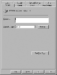 Zaznacz ikonę odpowiadającą posiadanej drukarce, a następnie w menu File