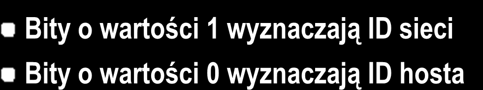 Jak funkcjonuje maska podsieci? 192.