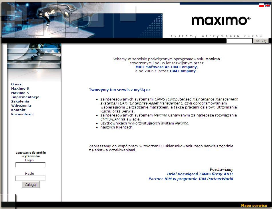 www.maximo.pl Specjalnie dla Państwa uruchomiliśmy portal maximo.