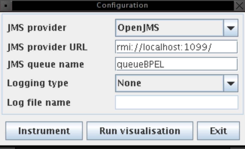 Rysunek A.1: Konfiguracja konsoli [host2] ~/app$ cd analyzer [host2] ~/app/analyzer$./run.