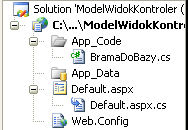 Dla leniwych... (rozwiązanie) using System; using System.Data; using System.Configuration; using System.Web; using System.Web.Security; using System.Web.UI; using System.Web.UI.WebControls; using System.